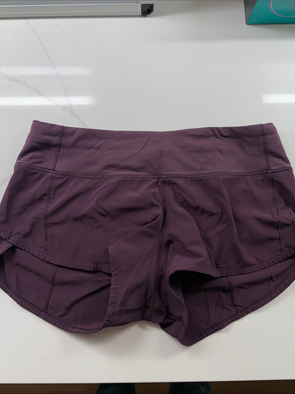 lululemon athletica Plum Performance Running Shorts